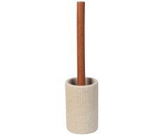 Sapho Craft Wc štětka Na Postavení, Acacia/béžová