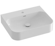 Umyvadlo Ceramic Slim Wall R - Umyvadlo Ceramic Slim Wall R 55, s otvorem pro baterii, s přepadem, bílá XJX01155006