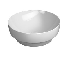 Gsi Pura Keramické Umyvadlo Na Desku, Průměr 40cm, Bílá Extraglaze