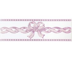 Brennero Ricordi Fiocco Rosa list. alto 6,5x20