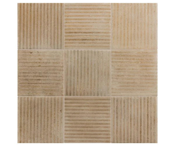 Dekor jako kámen Equipe Raku Sand Line Decor 10x10 - béžová
