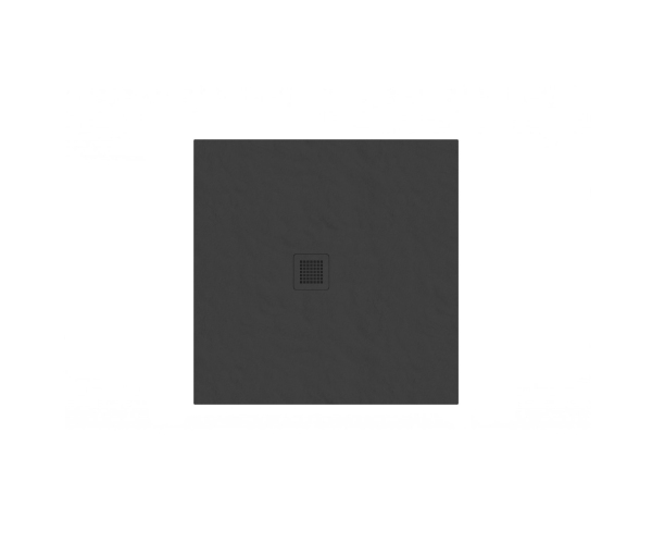 Sprchová vanička Slate Pro - Vanička Slate Pro 80x80 černá matná
