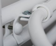 Aqualine Sušák 4 Ručníků Na Otopná Tělesa, Univerzální Upínání, Délka 60cm, Bílá