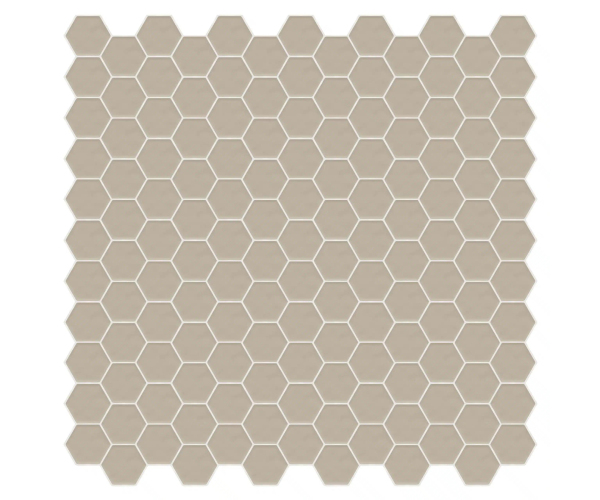 Mozaika Appiani Eden Mandorla 30x30 Hexagon Matt. - béžová