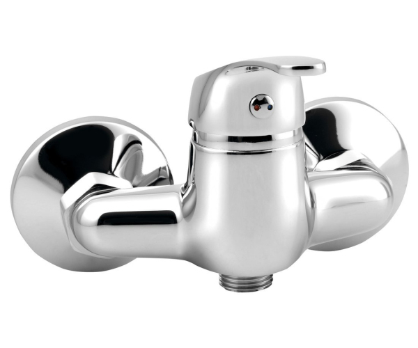 Aqualine 35 Nástěnná Sprchová Baterie, Rozteč 100mm, Chrom