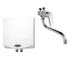 Průtokový Tlakový Ohřívač Vody Mk1, Příkon 4,5 Kw, S Pákovou Stěnovou Baterií