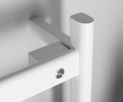 Sapho Elias Elektrický Sušák Ručníků 490x730x110 Mm, 105 W, Bílá Mat