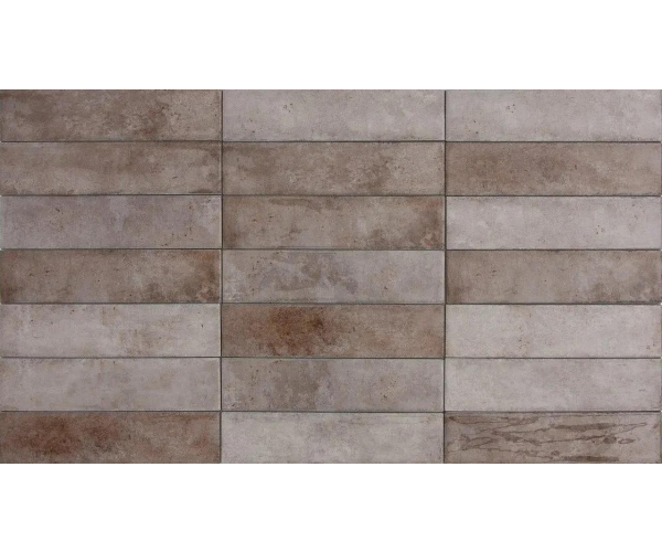 Obklad Tonalite Foliage Grigio 6x24,6 - šedá
