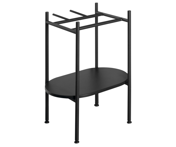 Sapho Puno Podstavec Pod Umyvadlo 400x820x360mm, černá