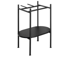 Sapho Puno Podstavec Pod Umyvadlo 400x820x360mm, černá