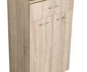 Aqualine Zoja/keramia Fresh Skříňka Spodní Se Zásuvkou 50x78x29cm, Dub Platin