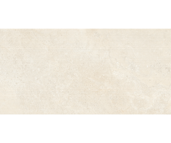 Dekor jako kámen Piemme Limestone Italian White Ribbed 60x120 Nat. Rett. - béžová
