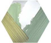 Extravagantní dlažba Codicer Hex 25 Rothko Mix Colors 22x25