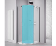 Polysan Thron Komponent čtvrtkruhová Sprchová Zástěna 900x900mm, čiré Sklo, Pravá