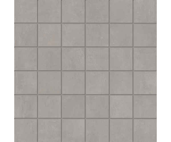 Mozaika jako beton Impronta Concrete Grey Mosaico 30x30 Matt. - šedá