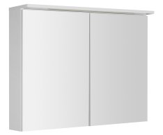 Aqualine Kawa Strip Galerka S Led Osvětlením 90x70x22cm, Bílá