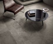 Dlažba jako beton Flaviker Hyper Taupe 80x80 Nat. Rett. - šedá