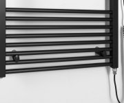 Aqualine Direct-e Elektrické Otopné Těleso Rovné 600x1680 Mm, 800 W, černá