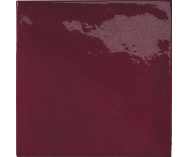 Obklad Equipe Village Aubergine 13,2x13,2 - vínová