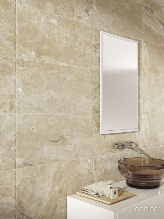 Realizace Kamenný obklad Codicer Chester Cream 33x66