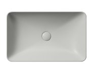 Gsi Pura Keramické Umyvadlo Na Desku 60x38cm, Cenere Mat