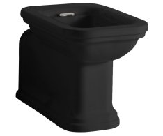 Kerasan Waldorf Bidet Stojící 37x65cm, černá Mat