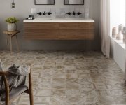 Retro dlažba Equipe Antiqua Encants Ochre 20x20 Mix (1.jakost)