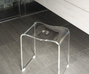 Ridder Trendy Koupelnová Stolička 40x48x27,5cm, čirá