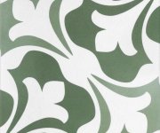 Retro dlažba Tonalite Aquarel Decoro Stars Verde 15x15 MIX