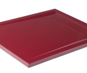 Polysan Varesa Sprchová Vanička Z Litého Mramoru Se Záklopem, Obdélník 100x80cm, Bílá