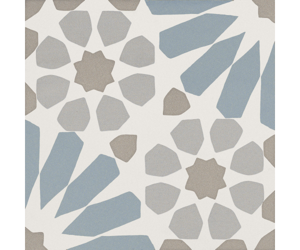 Retro dlažba Elios Deco Anthology Etnic B Light Blue 20x20