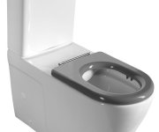 Sapho Medic Wc Kombi, Zvýšený Sedák, Rimless, Spodní/zadní Odpad, Bílá