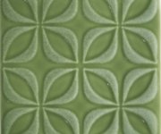 Vzorovaný dekor Aleluia Urban Atelier Decor Glam Menta 10x10 - zelená