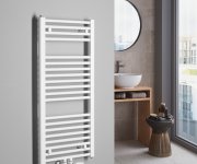 Aqualine Direct Otopné Těleso Se Středovým Připojením 450x960 Mm, Bílá