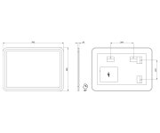 Sapho Nyx Zrcadlo S Led Osvětlením 50x70cm