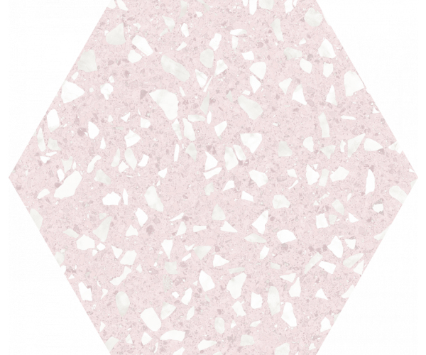 Dlažba jako kámen Codicer Venice Pink Hex 25