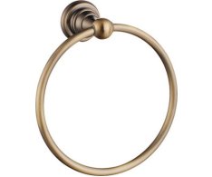 Sapho Diamond Držák Ručníků Kruh, Bronz