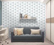 Vzorovaná dlažba Codicer Hex 25 Porto Venere Aqua 22x25