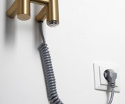 Sapho Papinado Elektrický Sušák Ručníků 109x1200mm, 40 W, Zlatá Mat