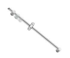 Sprchová Tyč S Nastavitelnou Roztečí, Průměr 25 Mm, Délka 76 Cm, Chrom - No-drill - Blistr