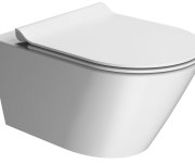 Gsi Kube X Závěsná Wc Mísa, Geniusflush, 36x55cm, Bílá Dual-mat