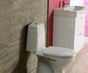 Aqualine Riga Wc Kombi, Dvojtlačítko 3/6l, Spodní Odpad, Bílá