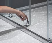 Sprchové dveře Blix II NBLDP4 - NBLDP4 170, bílá matná+transparent 0YMV0E00Z1