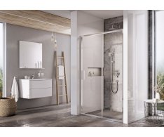 Sprchové dveře Blix Slim BLSDP2 - BLSDP2 120, lesk+transparent