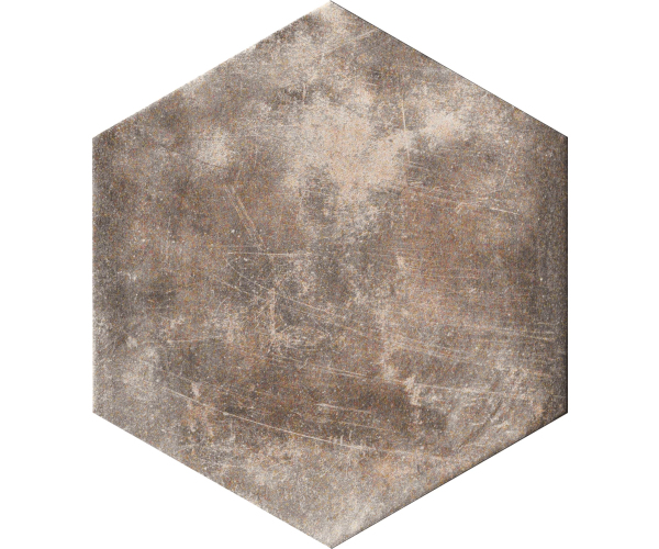 Dlažba jako beton CIR Miami Light Brown Esagona 24x27,7 - hnědá