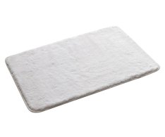 Gedy Fuzzy Koupelnová Předložka, 50x80cm, 100% Polyester, Protiskluz, Bílá