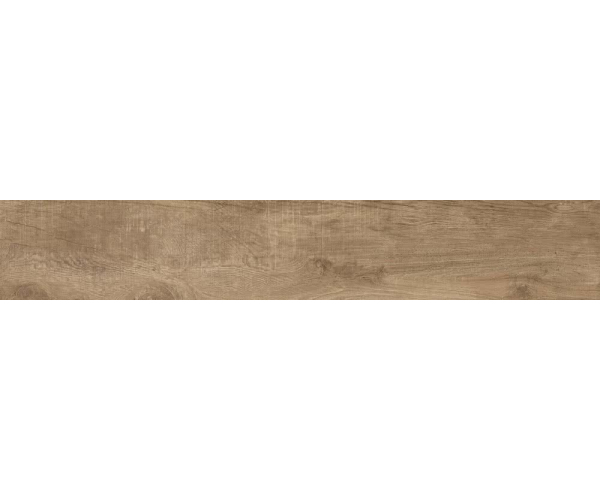 Dlažba jako dřevo Castelvetro Woodland Oak 20x120 Rett. - hnědá