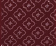 Vzorovaný dekor Aleluia Urban Atelier Decor Glam Sangue 10x10 - vínová