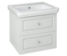 Sapho Violeta Umyvadlová Skříňka 53,5x52x42,5cm, Bílá Mat
