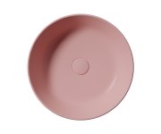 Gsi Kube X Keramické Umyvadlo Na Desku, Průměr 45cm, Blush Mat